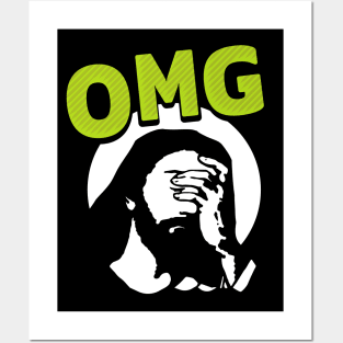 OMG jesus christ facepalm Posters and Art